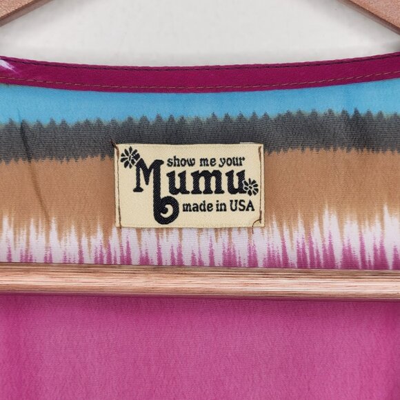 Show Me Your Mumu Bell Sleeve V-neck Top, Size S - Picture 2 of 5